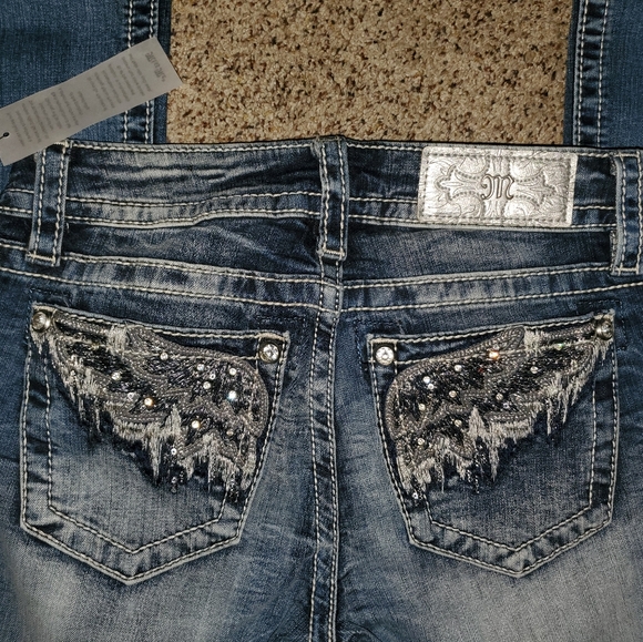 Miss Me Standard Boot Cut Jeans 37-1/2" inseam - Picture 8 of 8